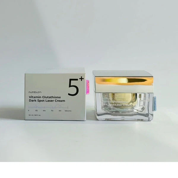 numbuzin - No.5+ Vitamin Glutathione Dark Spot Laser Cream - 50ml
