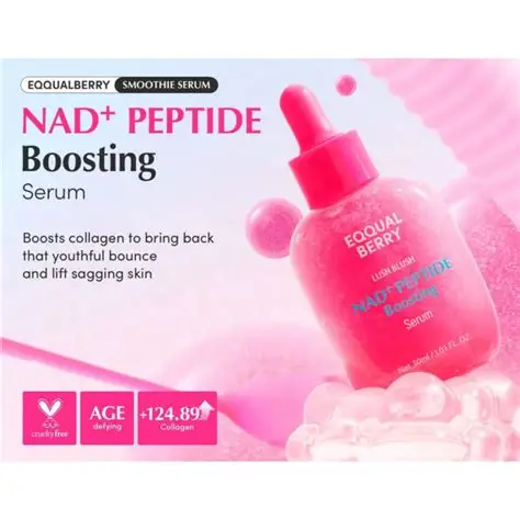 Eqqual Berry NAD+ Peptide Boosting Serum