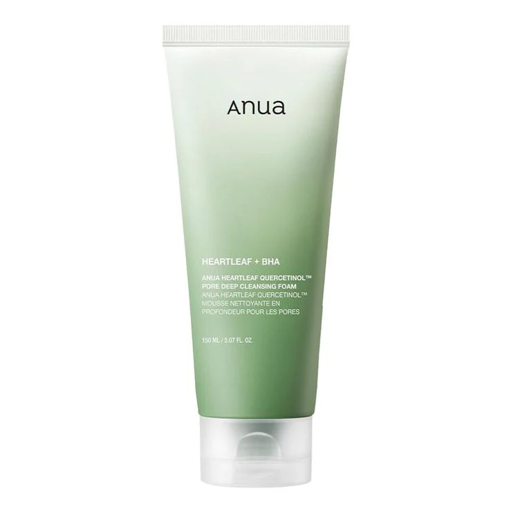 Anua Heartleaf 77% + BHA Pore Clean foam