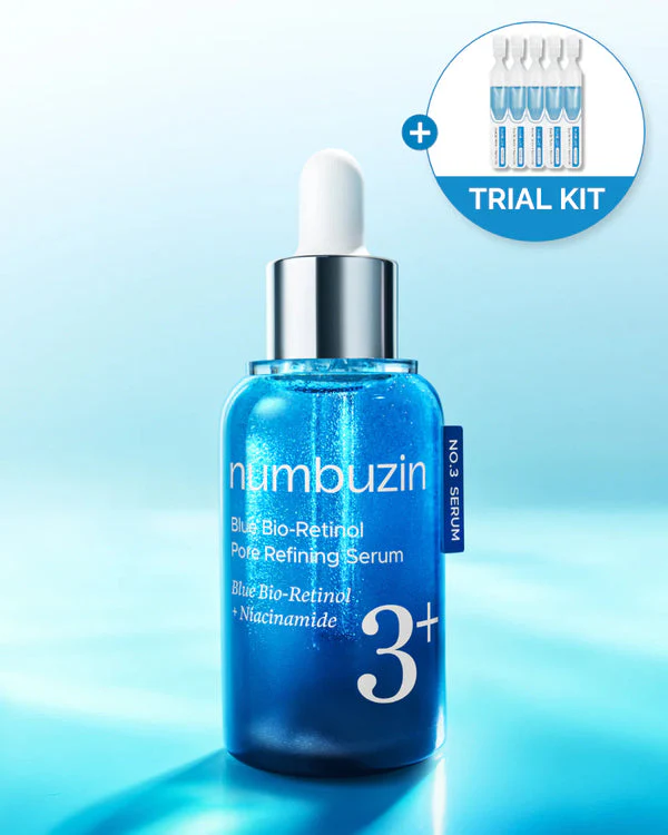 numbuzin No.3 Blue Bio-Retinol Pore Refining Serum